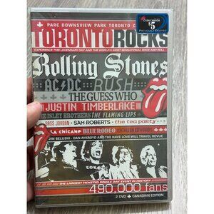 Toronto Rocks Concert Gig The Rolling Stones Justin Timberlake DVD 2004